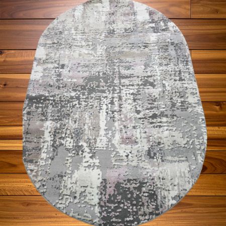 Ovalni tepih za minimalistički enterijer BRIGHT 30706-051